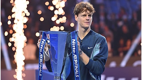 Jannik Sinner vince le Atp Finals di Torino, tutti i numeri del suo 2024 da record