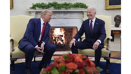 Trump: «Con Biden abbiamo parlato di Ucraina e Medio Oriente»