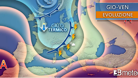 Meteo mercoledì, rischio di locale instabilità