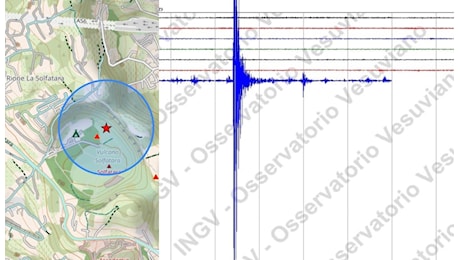 Napoli terremoto: forte scossa al largo di Pozzuoli di magnitudo 4