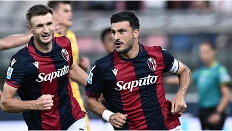 Tanto Cagliari, ma il Bologna chiude il primo tempo in vantaggio: 0-1 all'intervallo