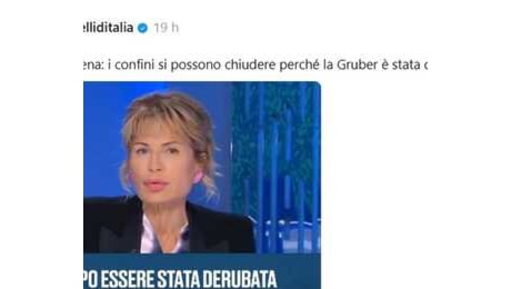 Lilli Gruber, la polemica con Salvini e Fratelli d'Italia dopo il furto subito: 'Dalla destra solo fake news'