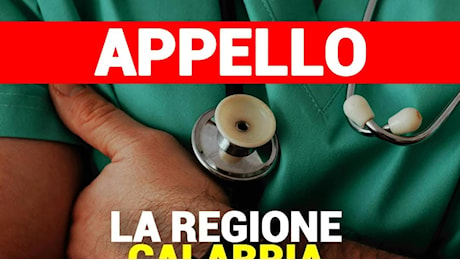 La Regione Calabria cerca medici, un bando su sito