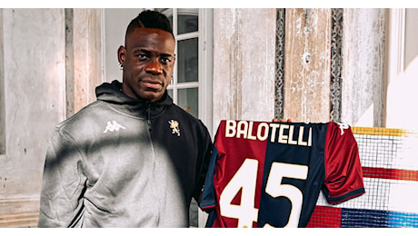 Ufficiale, Balotelli è un giocatore del Genoa! Ritorno in Italia dopo tre anni