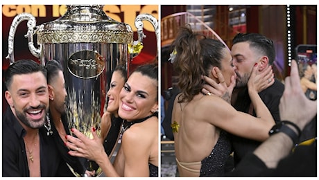 Bianca Guaccero vince Ballando con le Stelle: il bacio con Giovanni Pernice e la felicità per la coppa