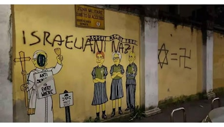 Milano: nuovo sfregio al murale di Liliana Segre, Edith Bruk e Sami Modiano