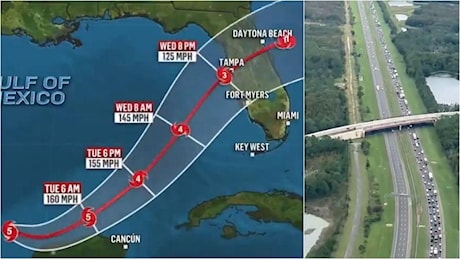 Evacuazione di massa in Florida per l’uragano: ma manca la benzina e le code sono chilometriche