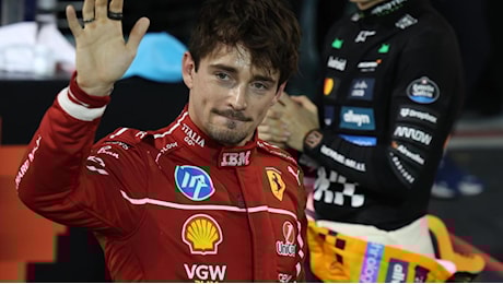 Leclerc: Ferrari, col nuovo fondo un passo avanti. Vasseur: In gara dovremo essere ambiziosi