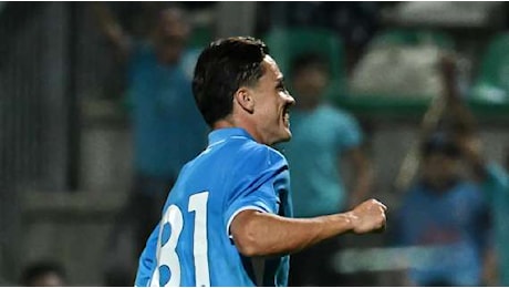 Il Napoli vince nel finale con la mossa di Conte dalla panchina: 1-0 al Venezia, highlights