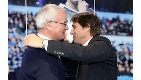 Napoli-Roma è Conte vs Ranieri: il duello dei signori della panchina