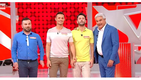 I Maritozzi sono i nuovi campioni in gara di Reazione A Catena: chi sono Marco, Francesco e Daniele