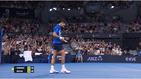 Atp Brisbane, Djokovic sconfitto da Opelka: gli highlights