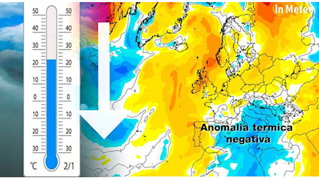 Previsioni meteo: circolazione fredda persistente, temperature sotto le medie in terza decade