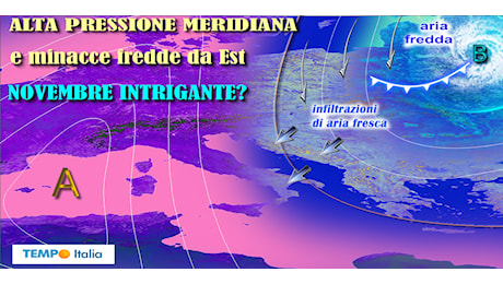 Novità per la seconda decade di novembre: più piogge e più freddo in vista?