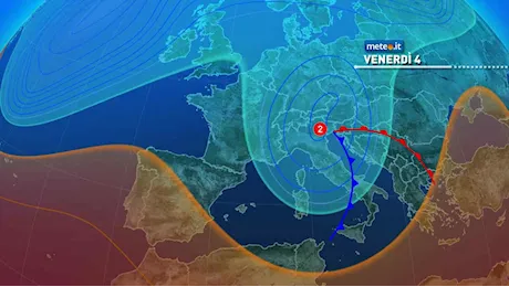 PREVISIONI Meteo: il maltempo fino a sabato spazza il caldo anomalo al Sud