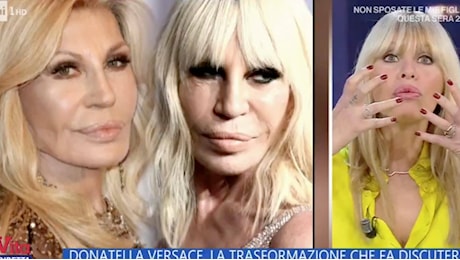 Alessandra Mussolini definisce il volto di Donatella Versace lucertolone, interviene Alberto Matano