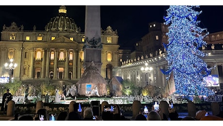 Svelato il presepe di Grado in piazza San Pietro