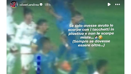 Bari, il gol annullato fa discutere. Oliveri: Se solo avesse avuto i tacchetti in plastica