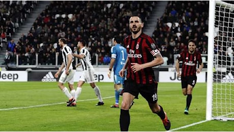 Bonucci: Rifarei l'esultanza con la Juve: ho vissuto qualsiasi squadra dando tutto me stesso