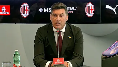 Milan, Paulo Fonseca a DAZN: “Abbiamo praticato un calcio molto positivo e di qualità”