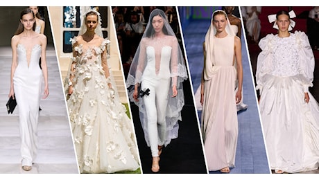 Abiti da sposa Haute Couture 2024/2025: nuovi modelli