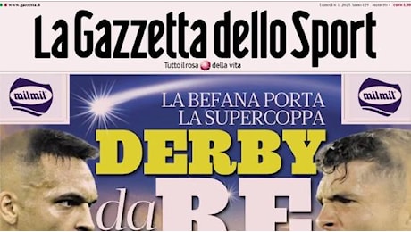 Le principali aperture dei quotidiani italiani e stranieri di oggi, lunedì 6 gennaio