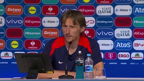 Euro 2024, Modric si emoziona alle parole del giornalista italiano in conferenza stampa