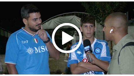 Napoli-Egnatia 4-0: la reazione dei tifosi napoletani in ritiro! | VIDEO CN24