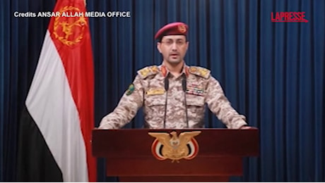 VIDEO Yemen, Houthi rivendicano attacco con droni all'interno di Israele