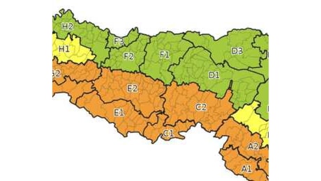 Nuova allerta meteo, ma nel weekend tempo in miglioramento