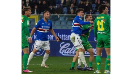 Sampdoria, altra delusione. Non riesce a battere la Carrarese in dieci