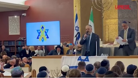 7 ottobre, rabbino Milano: Mi ha stupito antisemitismo successivo