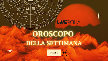 Oroscopo Pesci: settimana dal 25 novembre all’1 dicembre 2024