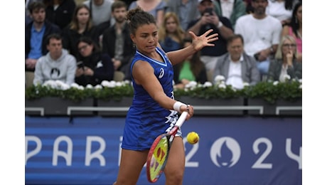 Tennis, Jasmine Paolini: “Primo turno difficile alle Olimpiadi, mi sono adattata alle condizioni”