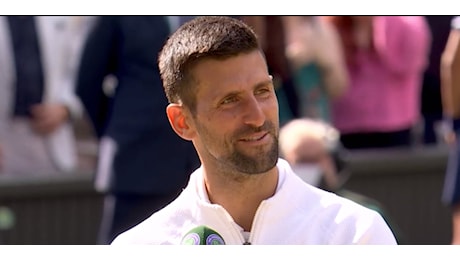 Djokovic al figlio, il messaggio emozionante a fine Wimbledon: Se vorrai...
