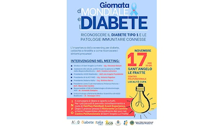 Iniziative di AGGD Basilicata per la Giornata Mondiale del Diabete