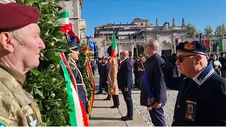 Festa delle Forze armate, la sindaca: «Bergamo, impegno per la pace» - Foto e video