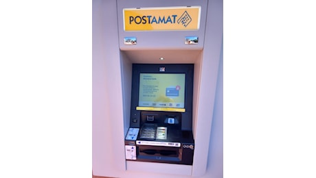 Poste Italiane: installati Postamat di nuova generazione a Pietralunga, Gubbio e Mocaiana