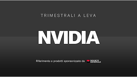 Nvidia vola verso la trimestrale