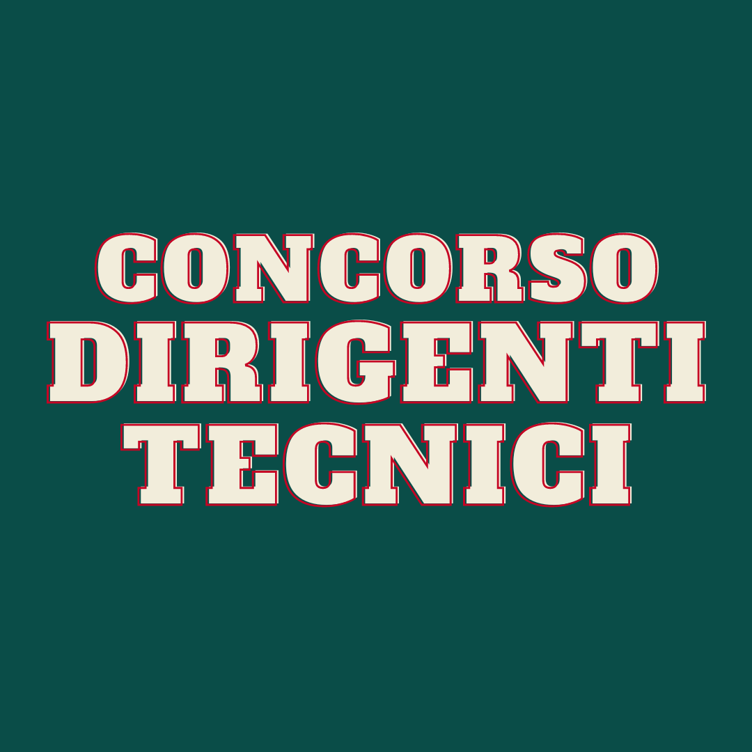 CONCORSO A 145 POSTI DI DIRIGENTE TECNICO NEI RUOLI DEL MINISTERO DELL ...