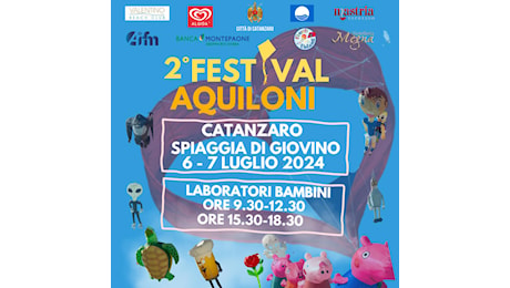 Il Festival degli Aquiloni torna a Catanzaro per la seconda edizione