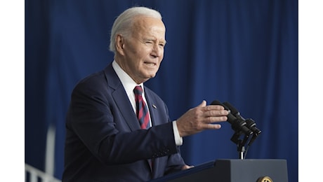 Biden torna in pubblico per la prima volta da quando ha lasciato la Casa Bianca