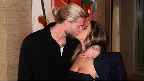 Diletta Leotta, il bacio con Loris Karius a Miami