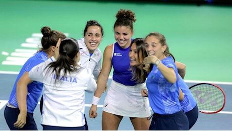 Si colora d’azzurro la Billie Jean King Cup