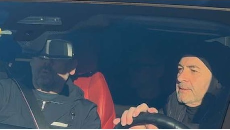 VIDEO MN - Conceição si avvia in direzione Milanello per incontrare il resto della squadra