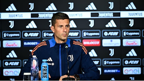 La conferenza stampa di Thiago Motta alla vigilia di Juventus-Parma