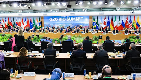 G20: si discute di guerre, clima e lotta alla fame