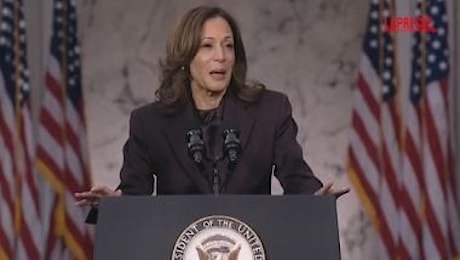 Elezioni Usa, il primo discorso di Kamala Harris: Orgogliosa della campagna