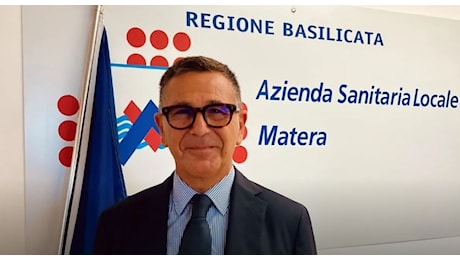 Maurizio Friolo è il nuovo direttore generale dell’Azienda Sanitaria Locale di Matera