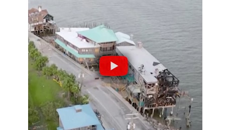 Meteo Video: Florida, la devastazione dell'Uragano Helene vista dal drone. Si contano almeno 190 vittime